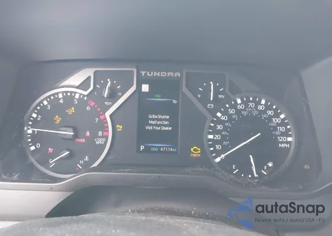 2022 Toyota Tundra Limited z USA, uszkodzony, nr VIN 5TFJA5AB5NX010780